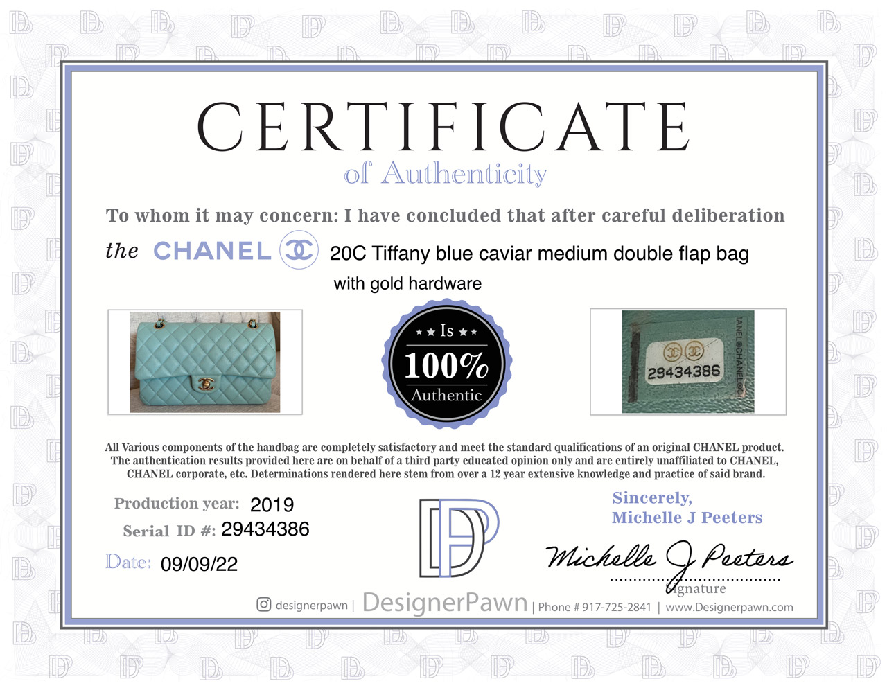 Best chanel authentication discount service